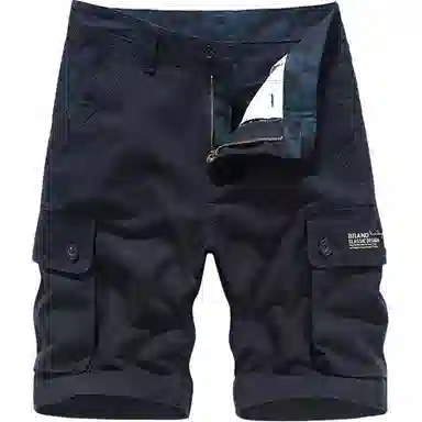 金盾 纯色夏季工装潮流休闲短裤 男款