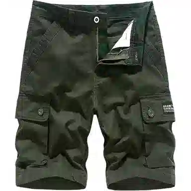 金盾 纯色夏季工装潮流休闲短裤 男款