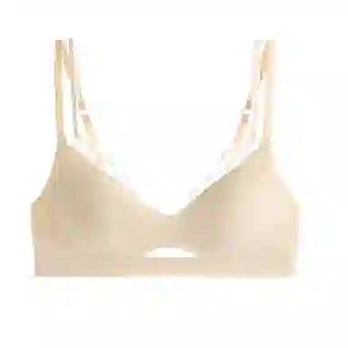 内在密码 蕾丝无痕夏季纯色内衣裤套装 女款