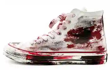 Converse Chuck 70 High Top White Red Black