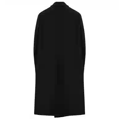 CUCHOHOMME Double-Breasted Wool Coat Winter Thick