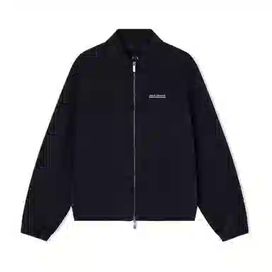 Armani Exchange AE Cotton Long Sleeve Polo Jacket