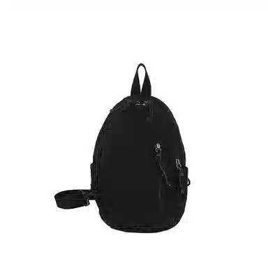 德力熊 多功能简约百搭 牛仔布 胸包 常规 男女同款情侣款 多色