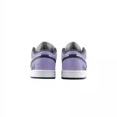 Jordan Air Jordan 1 Low White Purple Black