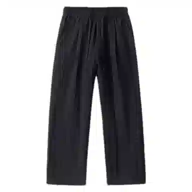 童先森 纯色阔腿裤松紧腰长裤休闲裤 男款