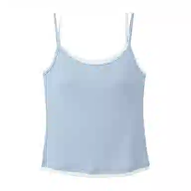 内在密码 假两件带胸垫吊带文胸一体背心 女款