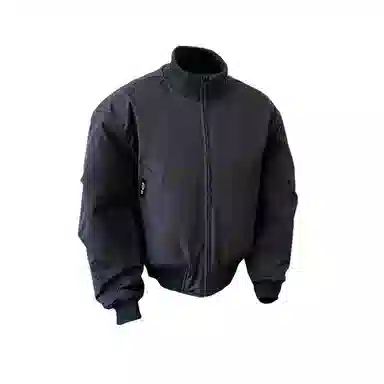 SUNSETMONENT Classic Collar Warm Cotton Jacket Navy