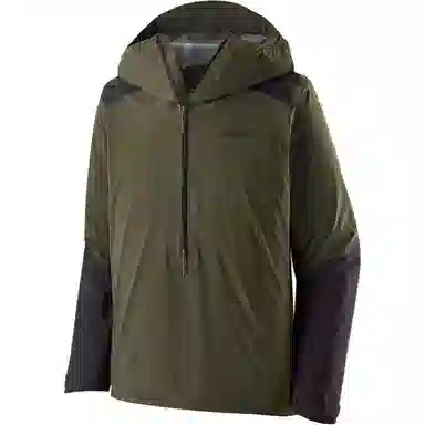 patagonia Dirt Roamer Storm Bike Jacket Logo
