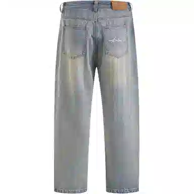 404MOB GANG Vintage Washed Denim Jeans