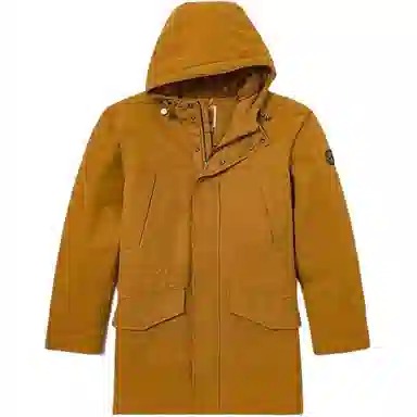 Timberland Hooded Puffer Jacket Wheat