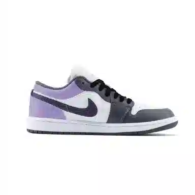 Jordan Air Jordan 1 Low White Purple Black