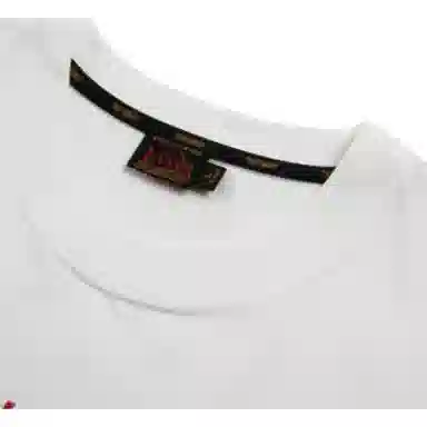 EVISU Slogan And Poster Print Loose Fit T-Shirt LogoT