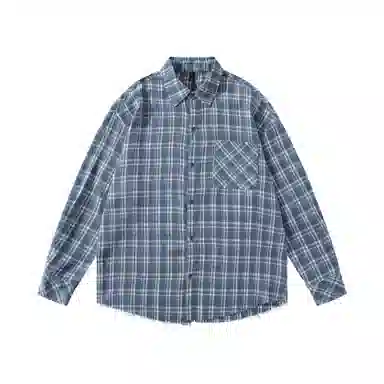 WAYHWEI Plaid Shirt Jacket