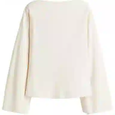 H&M Simple Boat Neck Long Sleeve T-Shirt