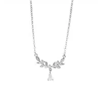 OXO OVERLOAD Laurel Wheat Necklace Silver