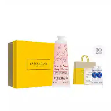 欧舒丹 甜蜜樱花乳木果玫瑰云中月桂香氛手霜套装 保湿滋润