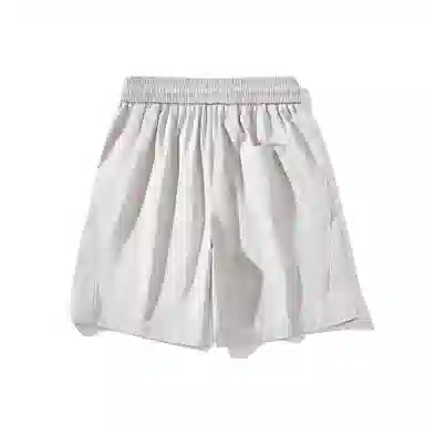 帝狼牛 美式网眼透气速干夏季薄款外穿百搭宽松阔腿五分休闲短裤 男女同款