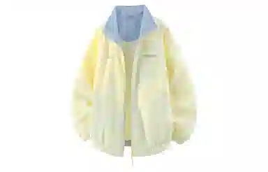 王者荣耀 美式复古撞色翻领外套宽松舒适少年感学院风休闲运动百搭时尚教练夹克衫 梦奇款 男女同款