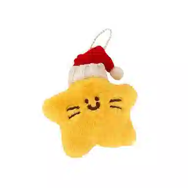 Yijia Love Cute Star Plush Pendant