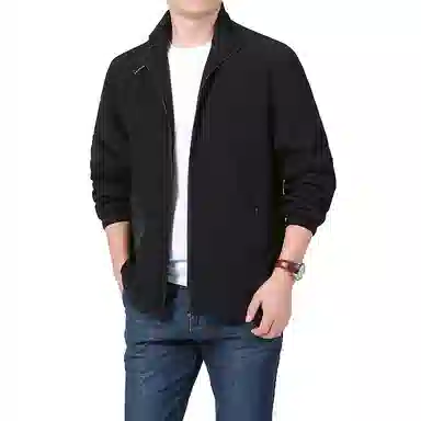 金盾 上衣立领长袖夹克外套 男款