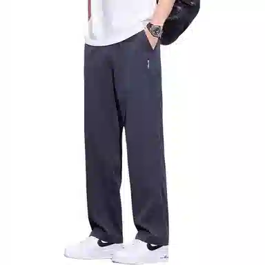 炳盛 夏季薄款凉感宽松阔腿休闲裤 男女同款