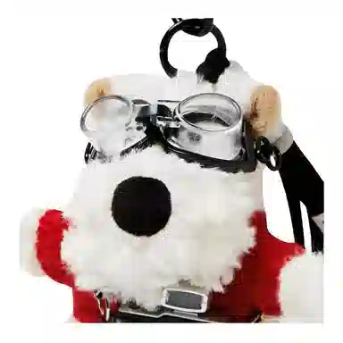 纳兰杜 潦草西高地小狗公仔可爱玩偶挂饰 毛绒拼金属 钥匙扣包周边 男女同款情侣款 多色