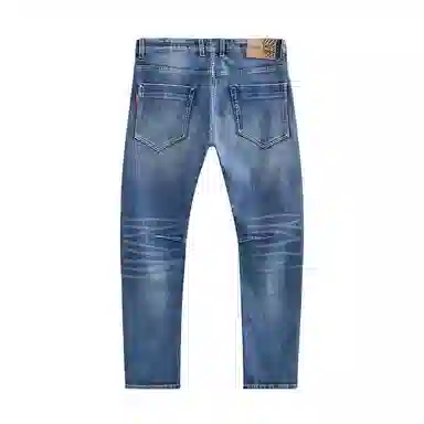 Onitsuka Tiger Embroidered Relaxed Jeans