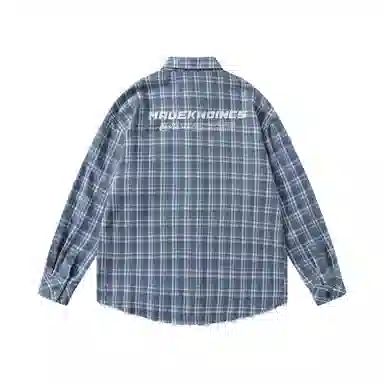 WAYHWEI Plaid Shirt Jacket