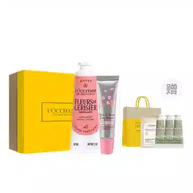 欧舒丹 手唇套装乳木果手霜唇膏香氛滋润套装 补水保湿