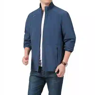 金盾 上衣立领长袖夹克外套 男款