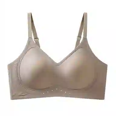 欧迪芬 无痕冰丝轻薄透气亲肤柔软反重力提拉果冻软支撑上托聚拢防下垂收副乳夏季冰凉感文胸 女款