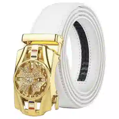 JEANSWEST Business Casual Leather Belt 3.5CM