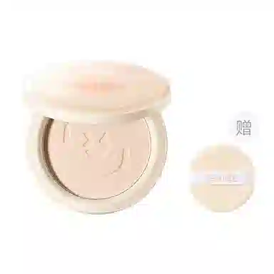 柳丝木 云纱锁控定妆粉饼服帖不卡粉 控油易上色自然无瑕持久哑光雾面清透遮瑕修饰肤色定妆