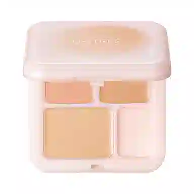 柳丝木 柔润精修三色遮瑕盘无暇清透服帖 易上色服帖不卡粉提亮肤色 遮盖泪沟黑眼圈痘印斑点 任何肤质