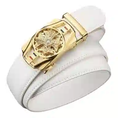 JEANSWEST Business Casual Leather Belt 3.5CM