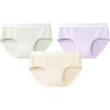 健将 纯色简约中腰三角内裤 女款