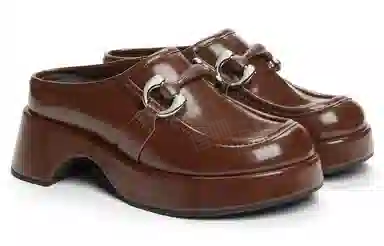 CHARLESKEITH ck 5.2cm Black BoxChalkDark Brown