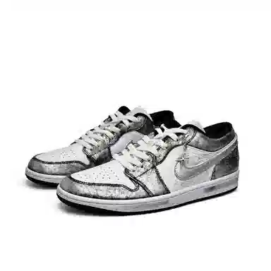 Jordan Air Jordan 1 Black Silver Pink