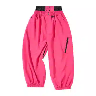 南恩 防水专业加厚宽松滑雪裤 男女同款