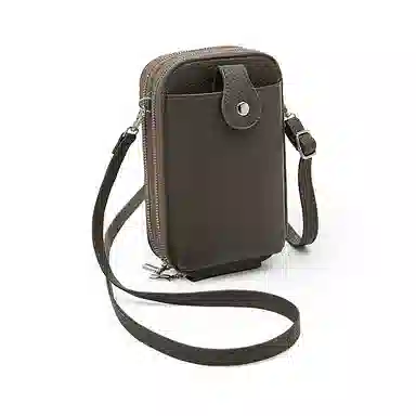 老人头 高级感时尚简约 合成革 斜挎单肩包 女款 多色