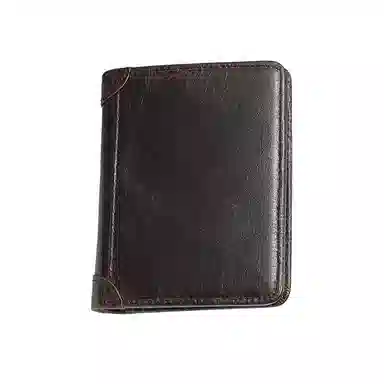 彤彤兔 短款复古多卡位 油蜡皮 皮夹钱包 男款 多色