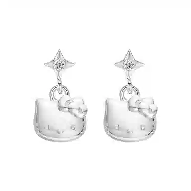 Hello Kitty KT Sparkle Earrings