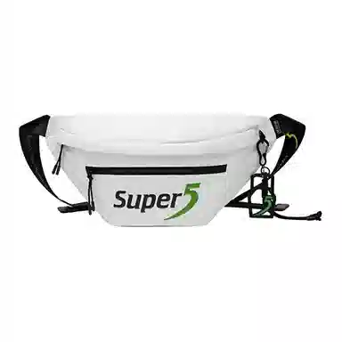 北极猎人 韩系小众休闲时尚潮流简约出行高颜值通勤 皮膜 腰包 常规 男女同款情侣款 多色