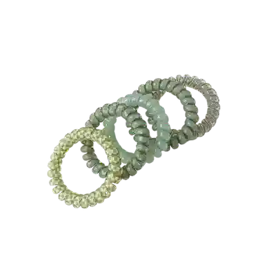 希铃 果冻彩色系列 电话圈组合款 树脂 发圈/头绳 女款