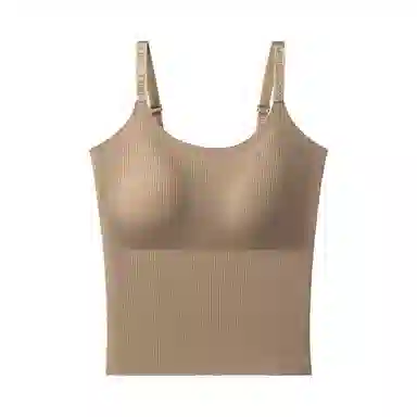 艾诗塔 吊带美背内衣一体带胸垫内搭无痕背心夏可外穿打底衫 女款