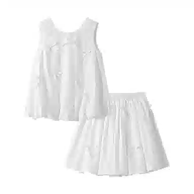 THREE Bow Tie Sleeveless Set