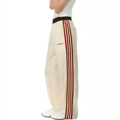 Atry Velvet Contrast Tape Pants