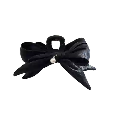 希铃 气质优雅法式蝴蝶结大号#好运 网纱 发夹 女款