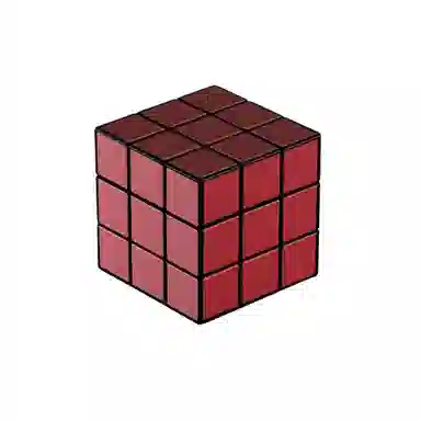 万格 纯色马卡龙三阶渐变创意益智顺滑初学者解压玩具 魔方