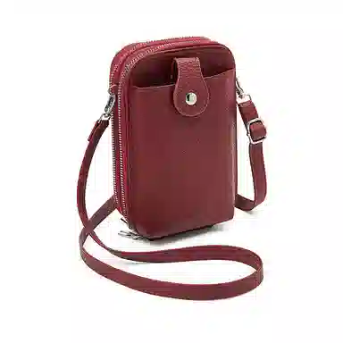 老人头 高级感时尚简约 合成革 斜挎单肩包 女款 多色